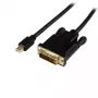 StarTech.com 1,8 m Mini DisplayPort naar DVI-kabel – actieve Mini DP naar DVI-adapterkabel – 1080p-video – mDP 1.2 naar DVI-D Single Link – mDP of Thunderbolt 1/2 Mac/PC naar DVI-monitor