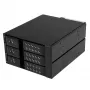 StarTech.com 3-bay aluminium trayless hot-swap mobile rack-backplane voor 3,5 inch SAS II/SATA III – 6 Gbps HDD