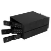 StarTech.com 3-bay aluminium trayless hot-swap mobile rack-backplane voor 3,5 inch SAS II/SATA III – 6 Gbps HDD