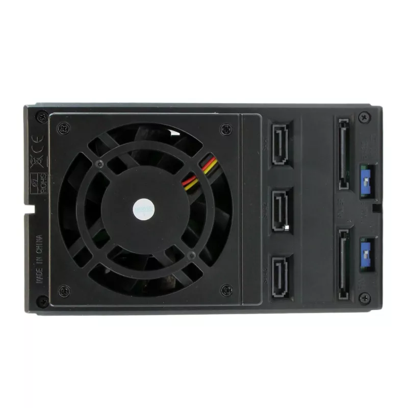 StarTech.com 3-bay aluminium trayless hot-swap mobile rack-backplane voor 3,5 inch SAS II/SATA III – 6 Gbps HDD