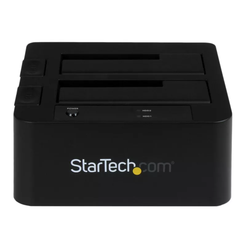 StarTech.com dual-bay USB 3.0 / eSATA naar SATA harde-schijf-dockingstation, USB harde-schijf-dock, externe 2,5/3,5