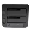 StarTech.com dual-bay USB 3.0 / eSATA naar SATA harde-schijf-dockingstation, USB harde-schijf-dock, externe 2,5/3,5