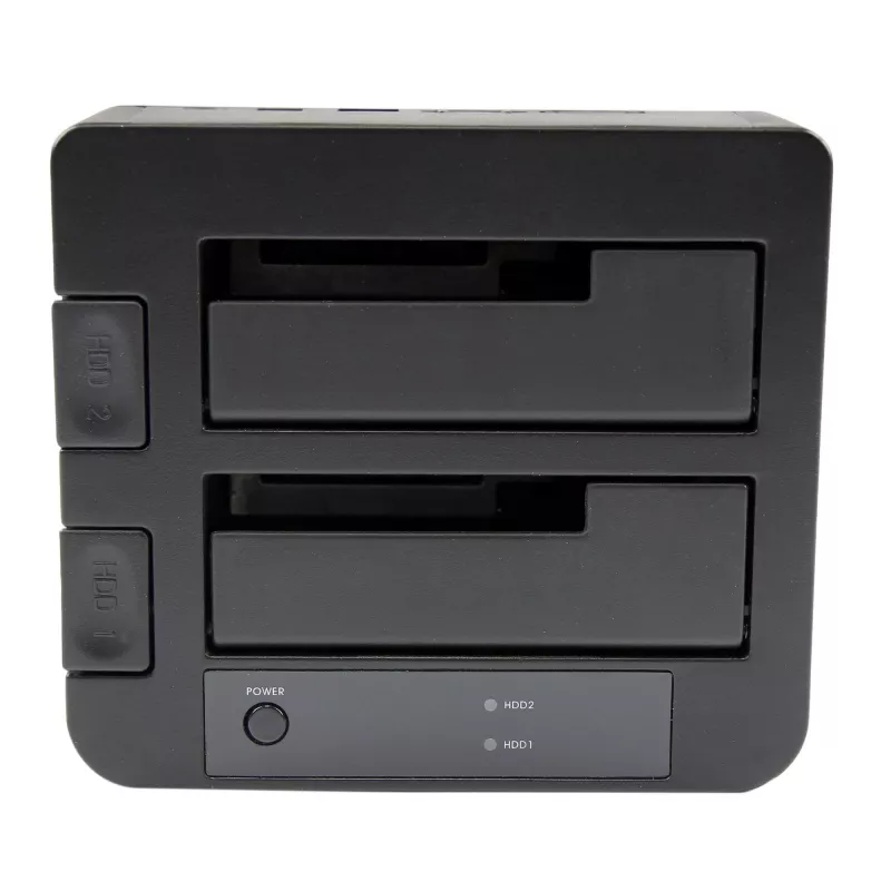 StarTech.com dual-bay USB 3.0 / eSATA naar SATA harde-schijf-dockingstation, USB harde-schijf-dock, externe 2,5/3,5