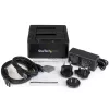StarTech.com dual-bay USB 3.0 / eSATA naar SATA harde-schijf-dockingstation, USB harde-schijf-dock, externe 2,5/3,5