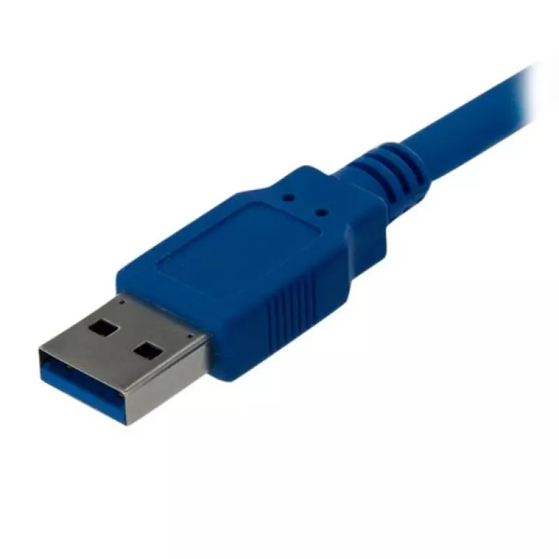 StarTech.com 1m SuperSpeed USB 3.0-kabel A naar B - M/M, 1 m, USB A, USB B, USB 3.2 Gen 1 (3.1 Gen 1), male/male, blauw