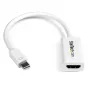 StarTech.com Mini DisplayPort naar HDMI-adapter - actieve mDP naar HDMI-videoconverter - 4K 30Hz - Mini DP of Thunderbolt 1/2 Mac/PC naar HDMI-monitor/televisie/display - mDP 1.2 naar HDMI-adapter dongle - wit