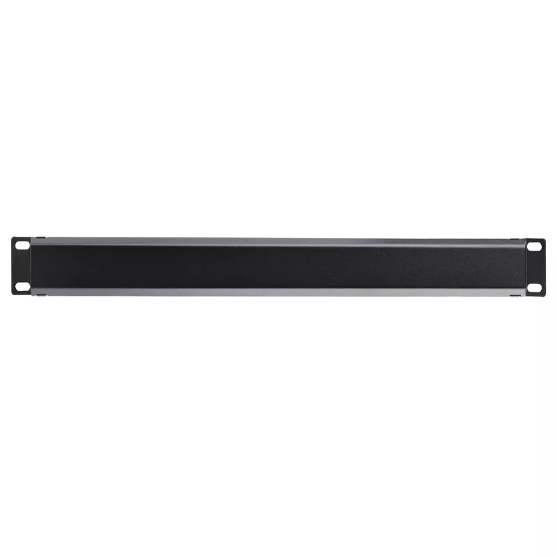 StarTech.com horizontaal 1U serverrack kabelmanagement-vingerkanaal met afdekking – 19 inch netwerkrack kabelgoot-afdekpaneel – gesleufde kabelgoot
