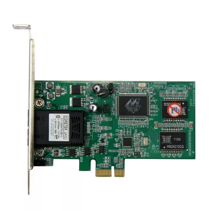 StarTech.com PCI Express (PCIe) Gigabit Ethernet multimode SC glasvezelnetwerkkaart adapter NIC - 550m