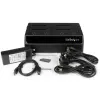 StarTech.com 4-bay USB 3.0 SATA harde-schijf-dockingstation, USB harde-schijf-dock, externe 2,5/3,5 inch SATA III SSD/HDD-dockingstation, hot-swap harde-schijf-bay, top-loading