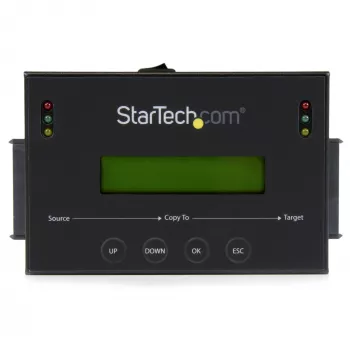 StarTech.com 1:1 standalone harde-schijf-duplicator met disk-image-manager voor back-up en herstel, meerdere disk-images opslaan op één 2,5/3,5 inch SATA-station, HDD/SSD-kloonapparaat, geen pc nodig