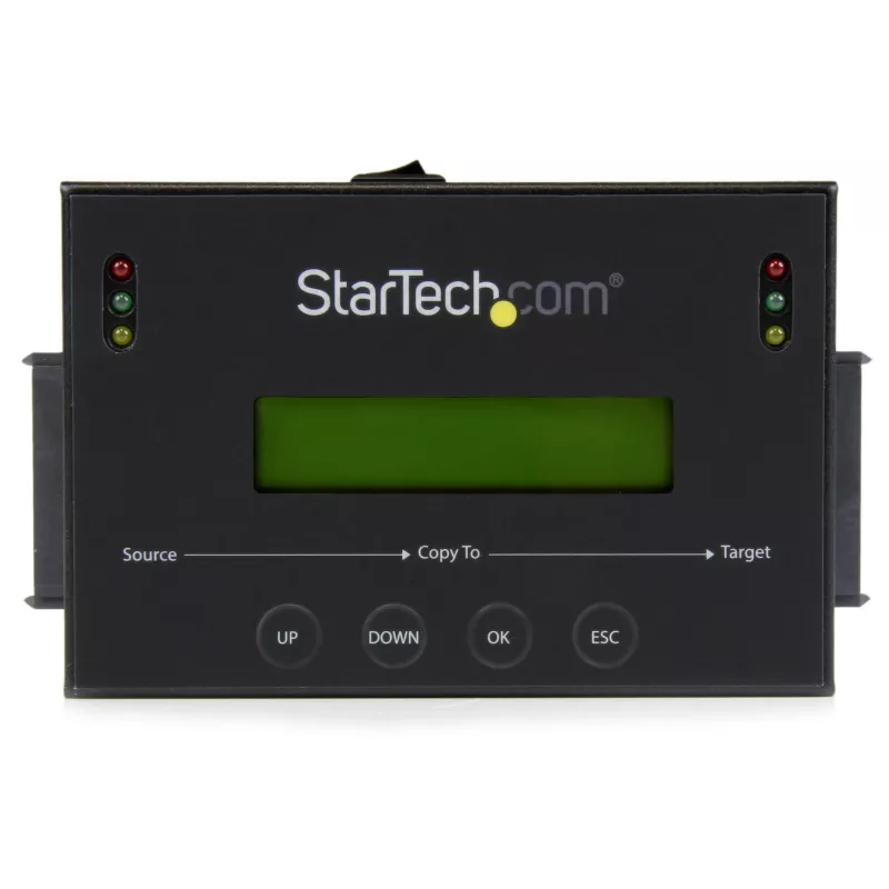 StarTech.com 1:1 standalone harde-schijf-duplicator met disk-image-manager voor back-up en herstel, meerdere disk-images opslaan op één 2,5/3,5 inch SATA-station, HDD/SSD-kloonapparaat, geen pc nodig