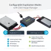 StarTech.com 1:1 standalone harde-schijf-duplicator met disk-image-manager voor back-up en herstel, meerdere disk-images opslaan op één 2,5/3,5 inch SATA-station, HDD/SSD-kloonapparaat, geen pc nodig