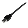 StarTech.com 15 m actieve USB 2.0-kabel met 4-poorts hub, USB 2.0, 480 Mbit/s, zwart, 15 m, 110 – 240 V, 5 V