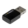StarTech.com USB 2.0 AC600 Mini Dual-Band Wireless-AC netwerkadapter - 1T1R 802.11ac WLAN-adapter
