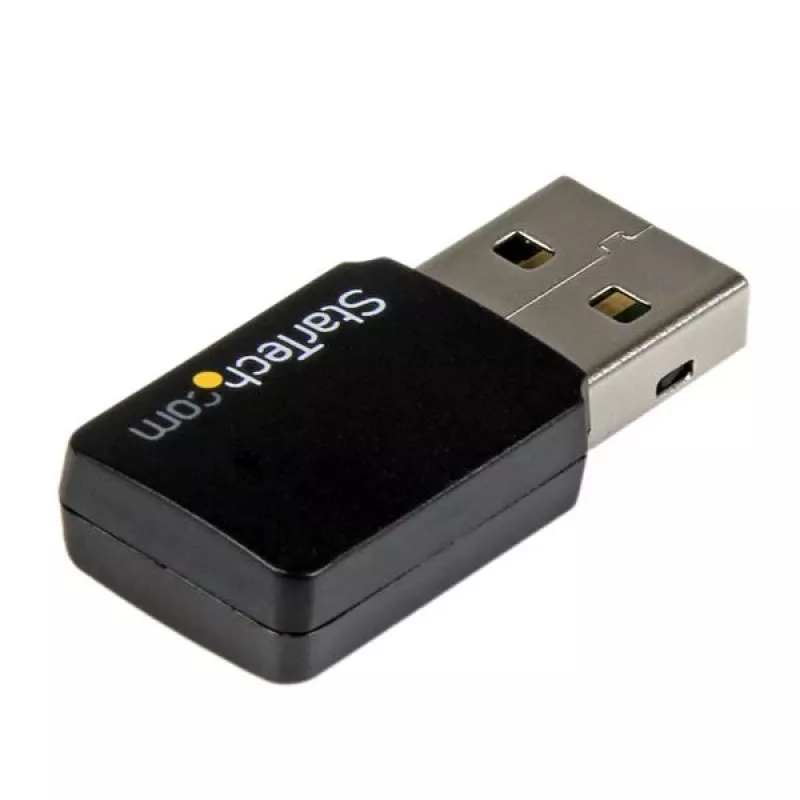 StarTech.com USB 2.0 AC600 Mini Dual-Band Wireless-AC netwerkadapter - 1T1R 802.11ac WLAN-adapter