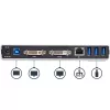 StarTech.com dual-monitor USB 3.0-dockingstation met DVI en verticale standaard