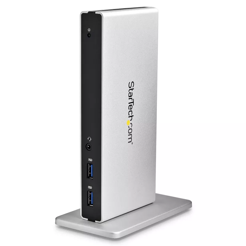 StarTech.com dual-monitor USB 3.0-dockingstation met DVI en verticale standaard