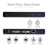 StarTech.com dual-monitor USB 3.0-dockingstation met DVI en verticale standaard