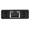 StarTech.com 3-poorts draagbare USB 3.0-hub met Gigabit Ethernet - aluminium met geïntegreerde kabel~3-poorts draagbare USB 3.0-hub met Gigabit Ethernet - 5 Gbit/s - aluminium met geïntegreerde kabel