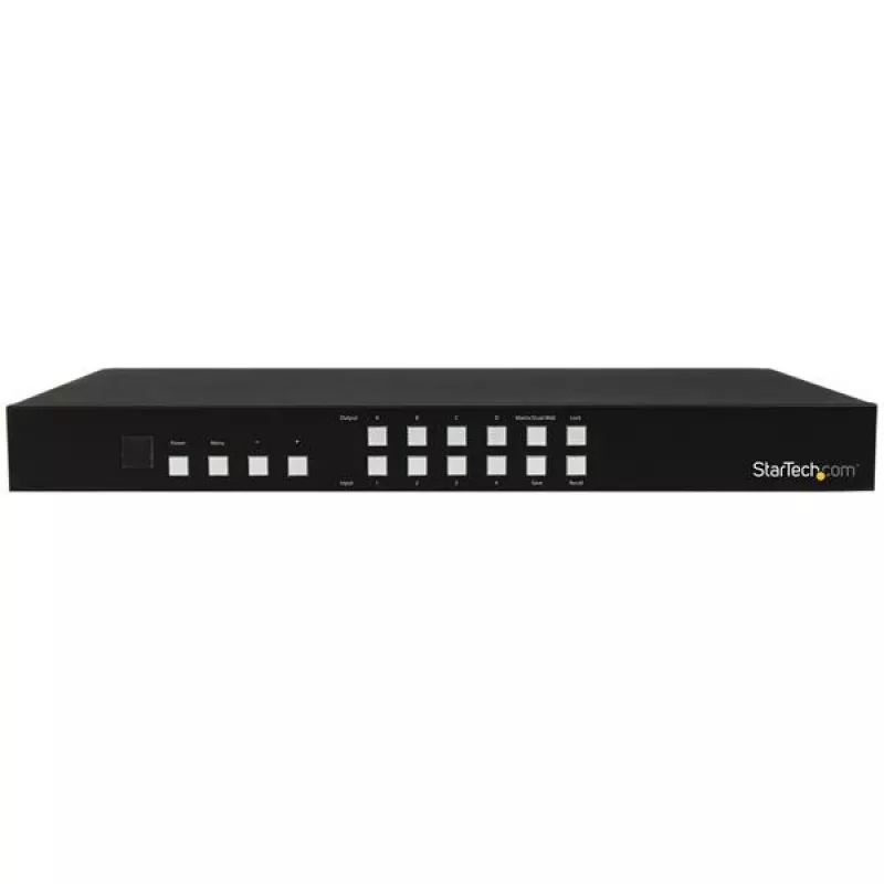 StarTech.com 4x4 HDMI-matrixswitch met picture-in-picture multiviewer of videowall