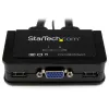 StarTech.com 2-poorts USB VGA kabel-KVM-switch – USB-gevoed met afstandsbedieningsschakelaar