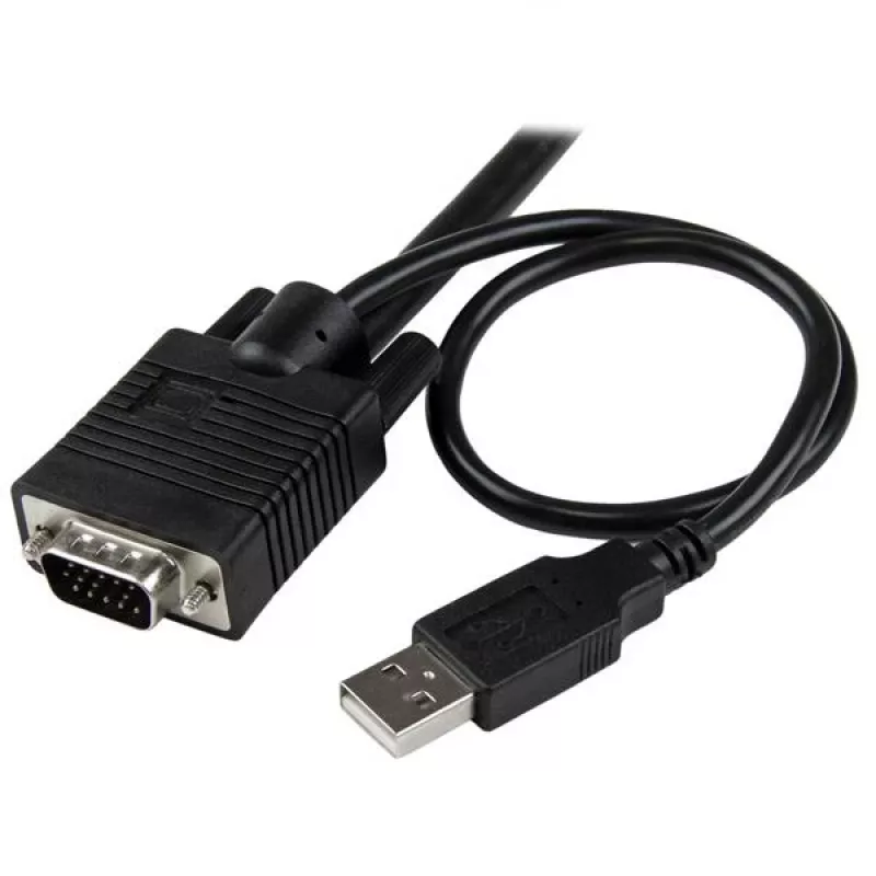 StarTech.com 2-poorts USB VGA kabel-KVM-switch – USB-gevoed met afstandsbedieningsschakelaar