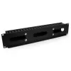 StarTech.com horizontaal 2U serverrack kabelmanagement-vingerkanaal met afdekking – 19 inch netwerkrack kabelgootpaneel – gesleufde kabelgoot