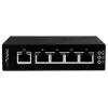 StarTech.com 5-poorts unmanaged industriële Gigabit Ethernet-switch – DIN-rail / wandmontage