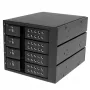 StarTech.com 4-bay trayless hot-swap mobile rack-backplane van aluminium voor 3,5