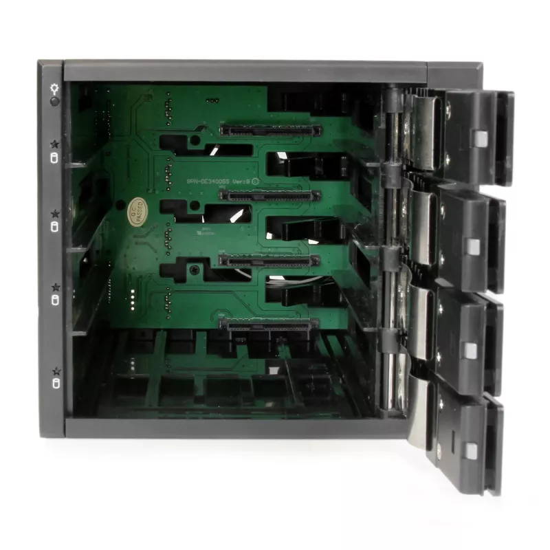 StarTech.com 4-bay trayless hot-swap mobile rack-backplane van aluminium voor 3,5