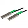 StarTech.com MSA-conforme QSFP+ Direct-Attach Twinax-kabel – 2 m (6,6 ft)~MSA uncoded compatibel 2m 40G QSFP+ naar QSFP+ Direct Attach breakout-kabel Twinax – 40 GbE QSFP+ koper-DAC 40 Gbps energiezuinige passieve transceiver-module DAC