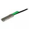 StarTech.com MSA-conforme QSFP+ Direct-Attach Twinax-kabel – 2 m (6,6 ft)~MSA uncoded compatibel 2m 40G QSFP+ naar QSFP+ Direct Attach breakout-kabel Twinax – 40 GbE QSFP+ koper-DAC 40 Gbps energiezuinige passieve transceiver-module DAC