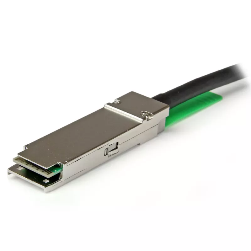 StarTech.com MSA-conforme QSFP+ Direct-Attach Twinax-kabel – 2 m (6,6 ft)~MSA uncoded compatibel 2m 40G QSFP+ naar QSFP+ Direct Attach breakout-kabel Twinax – 40 GbE QSFP+ koper-DAC 40 Gbps energiezuinige passieve transceiver-module DAC