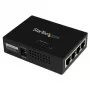 StarTech.com 4-poorts Gigabit Midspan – PoE+ injector – 802.3at/af