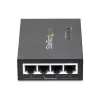 StarTech.com 4-poorts Gigabit Midspan – PoE+ injector – 802.3at/af