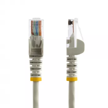 StarTech.com Cat5e patchkabel met RJ45-stekkers zonder vergrendelingsnok – 3 m, grijs