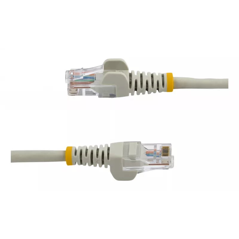 StarTech.com Cat5e patchkabel met RJ45-stekkers zonder vergrendelingsnok – 3 m, grijs