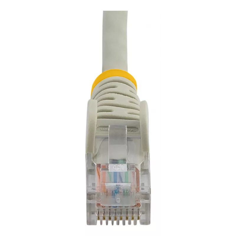 StarTech.com Cat5e patchkabel met RJ45-stekkers zonder vergrendelingsnok – 3 m, grijs