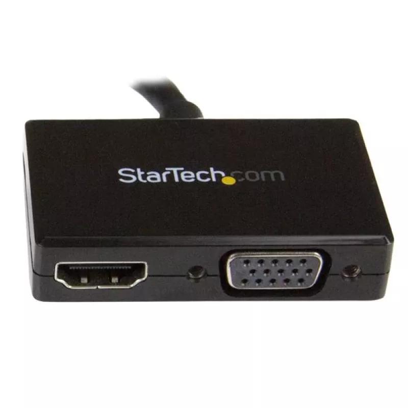 StarTech.com Travel A/V-adapter: 2-in-1 DisplayPort naar HDMI of VGA