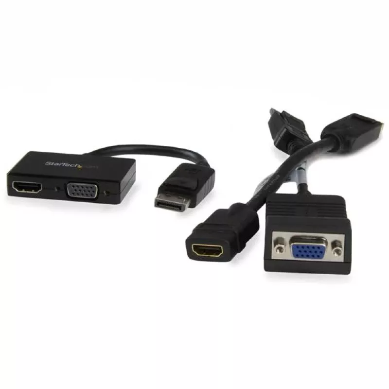 StarTech.com Travel A/V-adapter: 2-in-1 DisplayPort naar HDMI of VGA