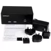 StarTech.com 2-poorts KVM-switch met dual-VGA – USB 2.0, 1920 x 1200 pixels, Full HD, 18 W, zwart