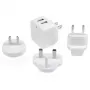 StarTech.com dual-port USB-wandlader – internationaal reizen – 17 W/3,4 A – wit