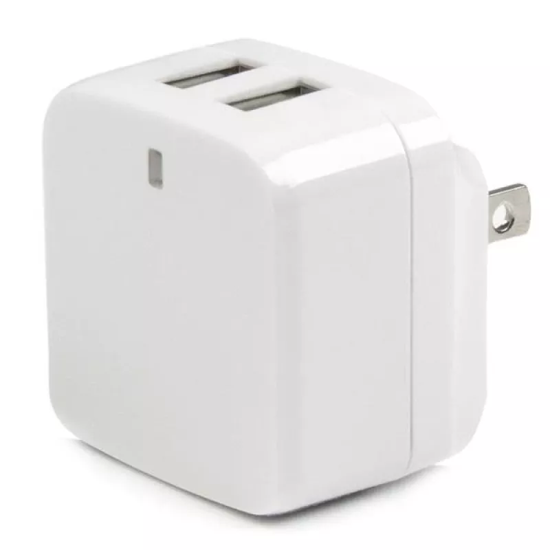 StarTech.com dual-port USB-wandlader – internationaal reizen – 17 W/3,4 A – wit