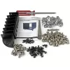 StarTech.com 4-posts 9U mobiel open frame serverrack, vier-posts netwerkrack met wielen, 19 inch rolrack voor krappe vloeroppervlakken thuis/kantoor, klein datarack voor computer-/AV-/IT-apparatuur – TAA-conform