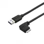 StarTech.com slanke Micro-USB 3.0-kabel - M/M - haakse Micro-USB - 2m (6ft)