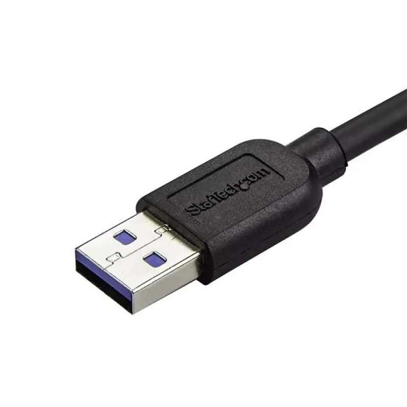 StarTech.com slanke Micro-USB 3.0-kabel - M/M - links haakse Micro-USB - 2m