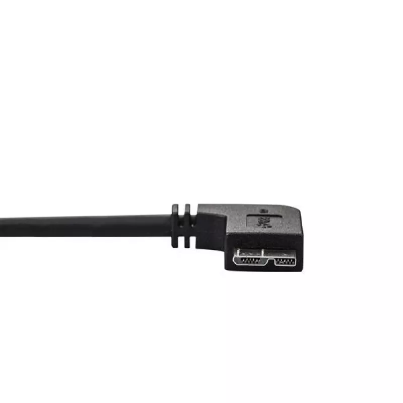 StarTech.com slanke Micro USB 3.0-kabel - M/M - links haakse Micro-USB - 0,5 m (20 inch)