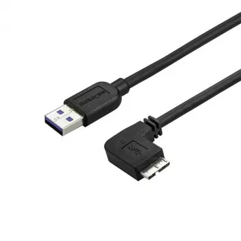 StarTech.com slanke Micro-USB 3.0-kabel - M/M - haakse Micro-USB - 0,5 m (20 inch)