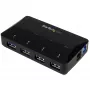 StarTech.com 4-poorts USB 3.0-hub plus toegewijde oplaadpoort - 1 x 2,4A poort~4-poorts USB 3.0-hub (5Gbps) plus toegewijde oplaadpoort - 1 x 2,4A poort