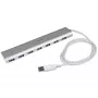 StarTech.com 7-poorts USB-hub, USB A naar 7x USB-A-poorten, USB 5Gbps, robuust ontwerp, bus- of zelfvoeding, draagbare laptop USB 3.0-hub uitbreiding met voeding